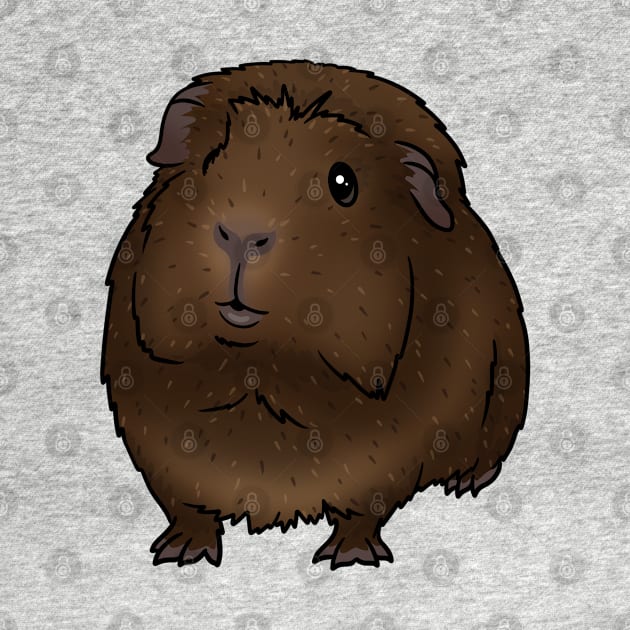 Brown Agouti Crested Guinea Pig by Kats_guineapigs